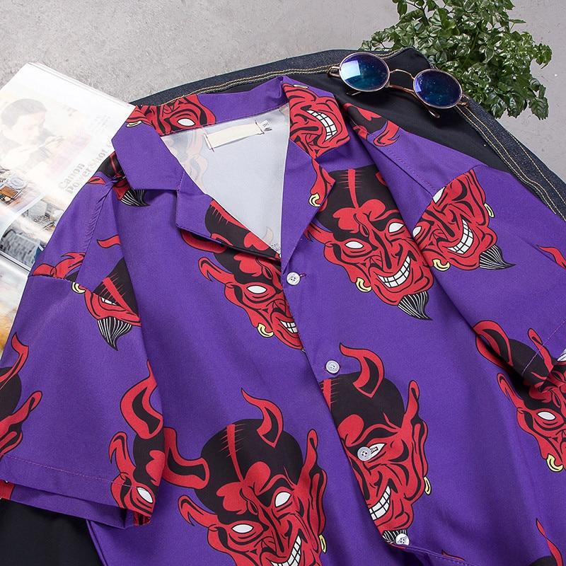 DEVIL FACE Shirt-Shirt-URBANYOO