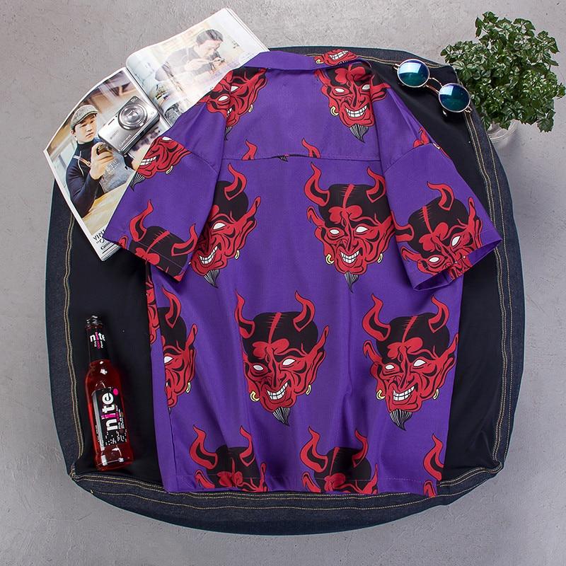 DEVIL FACE Shirt-Shirt-URBANYOO
