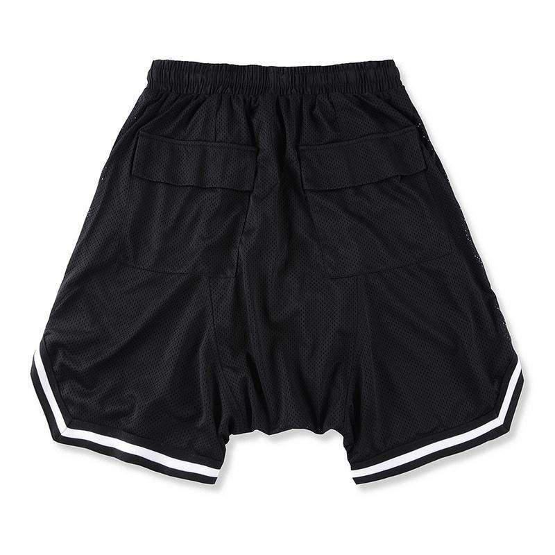RETRO MESH Shorts Black-SHORT-URBANYOO