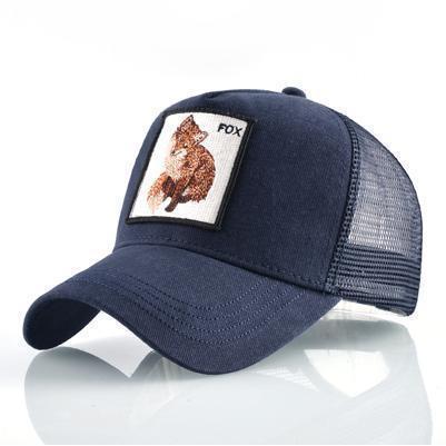 FOX Embroidery Cap-CAP-URBANYOO