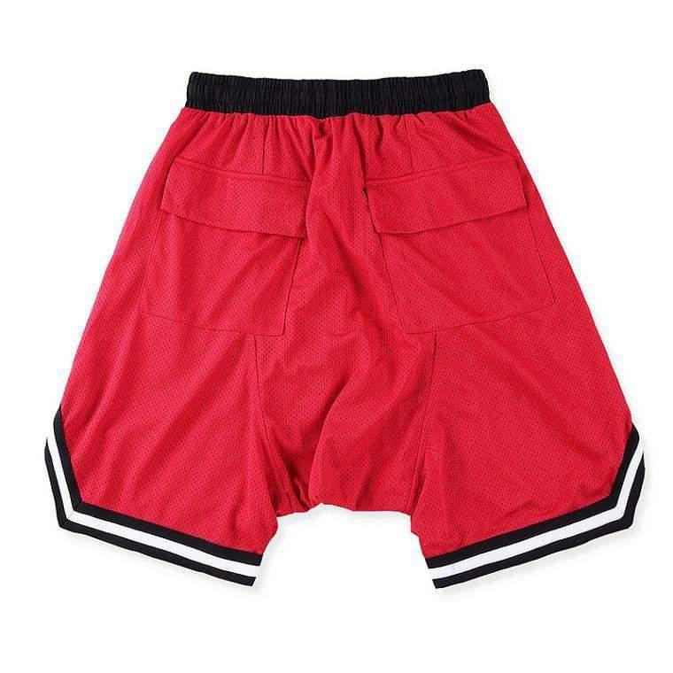 RETRO MESH Shorts Red-SHORT-URBANYOO