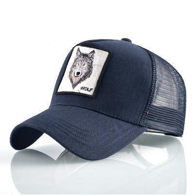WOLF Embroidery Cap-CAP-URBANYOO